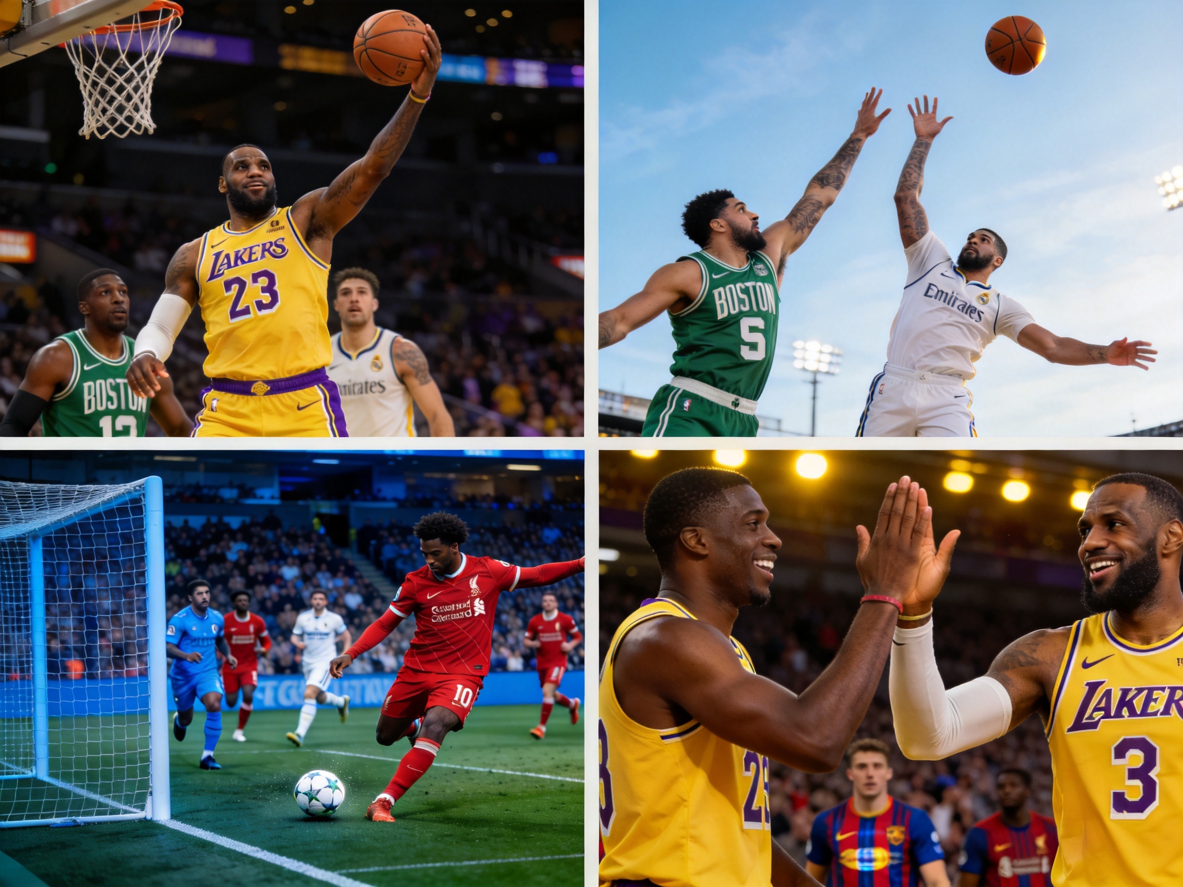 星空游戏战报：湖人 vs 凯尔特人  NBA焦点战